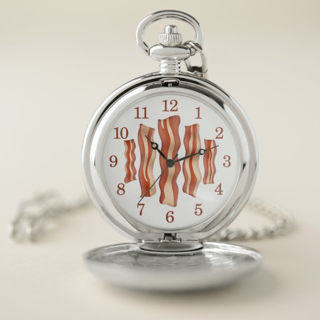 Bacon Strips Pocket Watch (Inside)