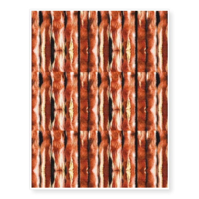 Bacon Temporary Tattoos (Front)