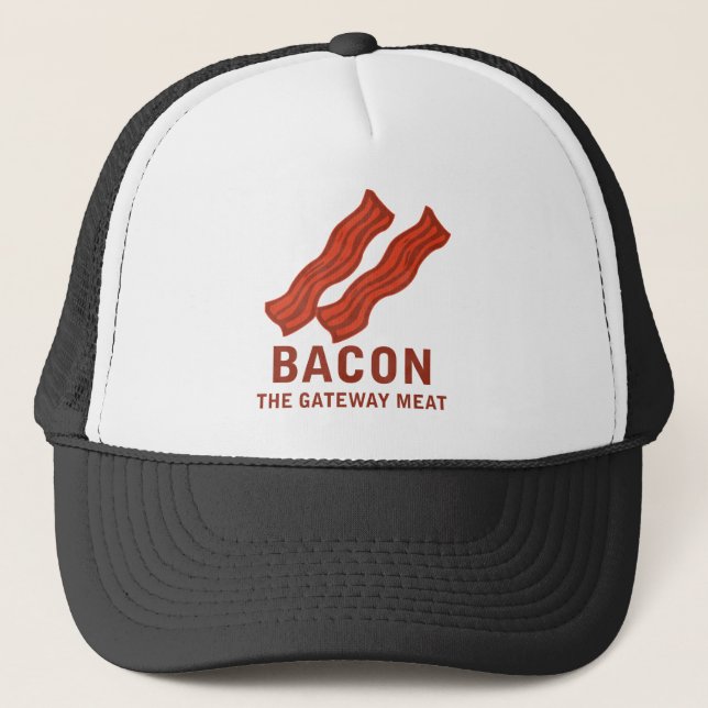 Bacon, The Gateway Meat Trucker Hat (Front)