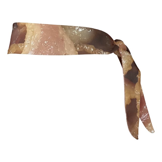 Bacon Tie Headband (Rotate 90)