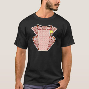 Bacon Tuxedo Novelty Breakfast Humor T-Shirt