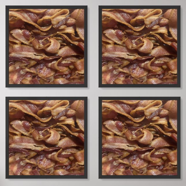 Bacon Wall Art Sets (Front)