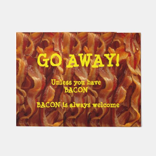 BACON welcome mat