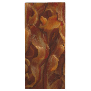 Bacon Wood Flash Drive