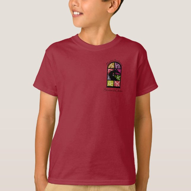 BACS stained glass kids t-shirt (Front)