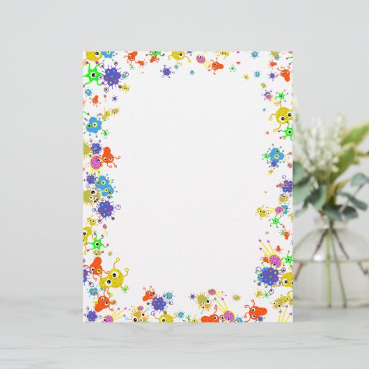 Bacteria Border (Standing Front)