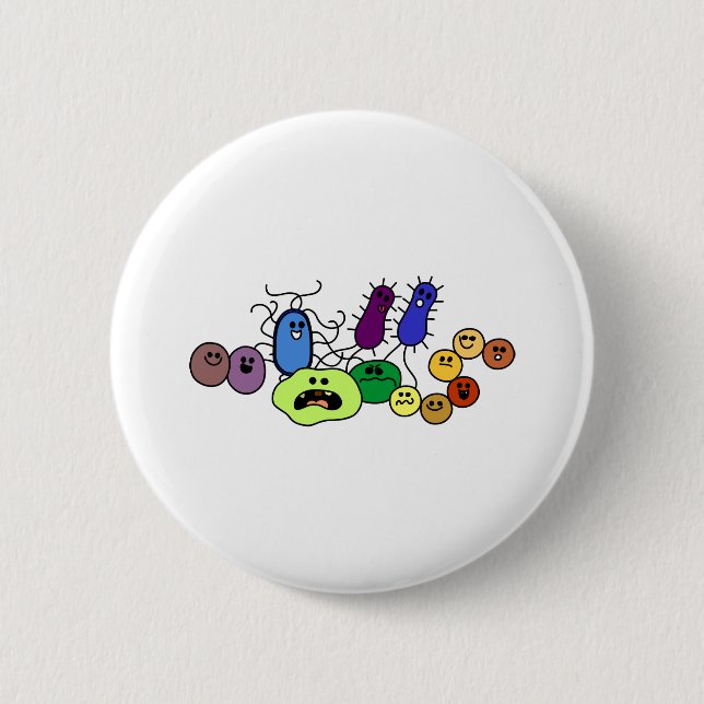 Bacteria Button (Front)