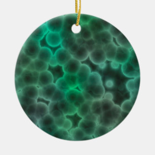 Bacteria Ceramic Ornament
