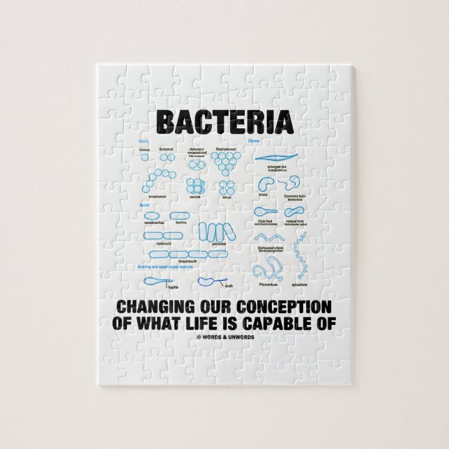 Bacteria Changing Our Conception What Life Is Jigsaw Puzzle (Vertical)