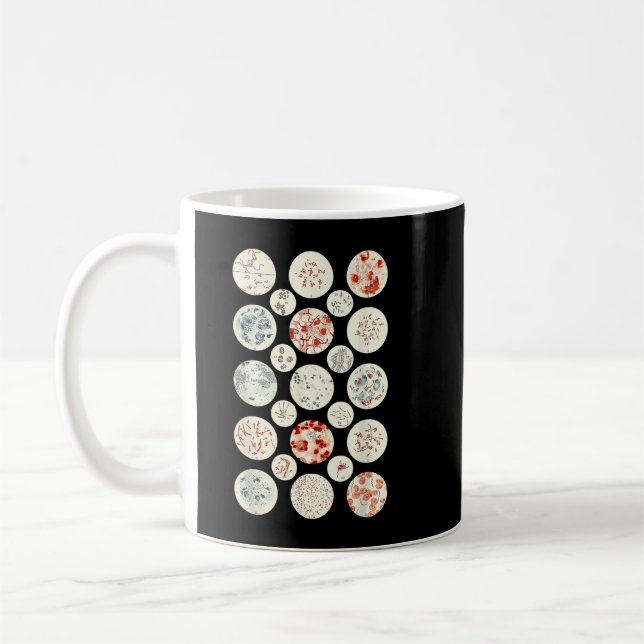 Bacteria funny Microbiology Bacteria Science Tiny  Coffee Mug (Left)