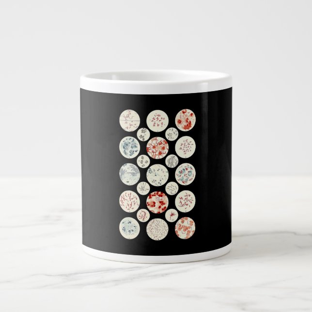 bacteria funny microbiology bacteria science tiny giant coffee mug (Front)