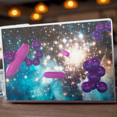 Bacteria In Space HP Laptop Skin