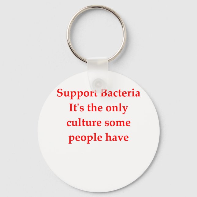 bacteria jke keychain (Front)
