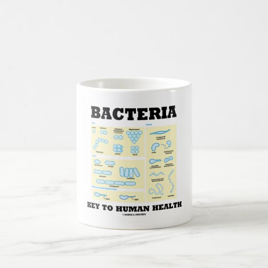 Bacteria Key To Human Health Morphology Coffee Mug