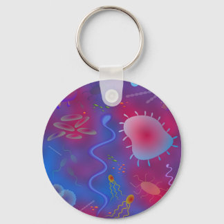 Bacteria Keychain