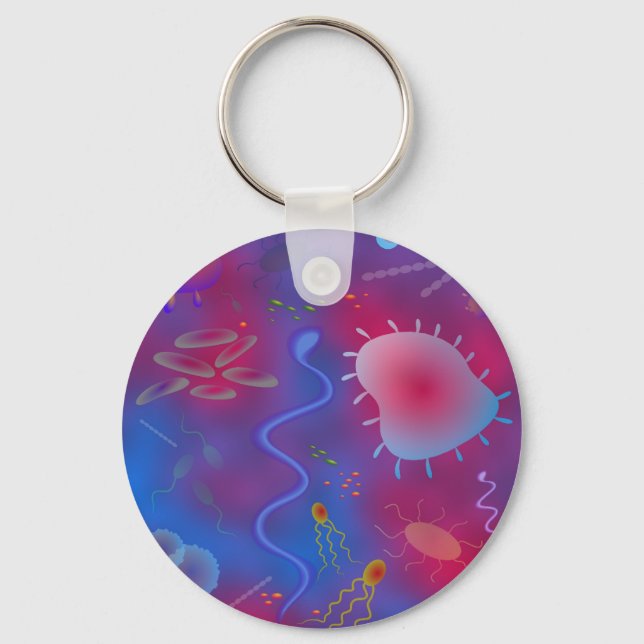 Bacteria Keychain (Front)