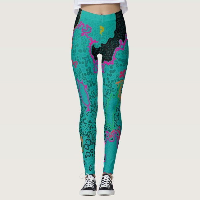 bacteria leggings (Front)