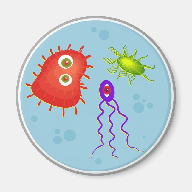 Bacteria Magnet (Front)