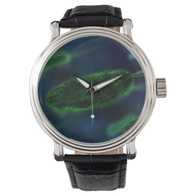 Bacteria Microbes Watch (Front)