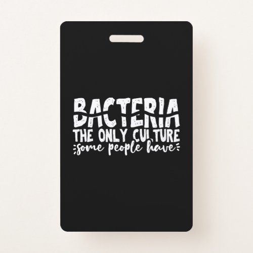 bacteria microbiology science badge