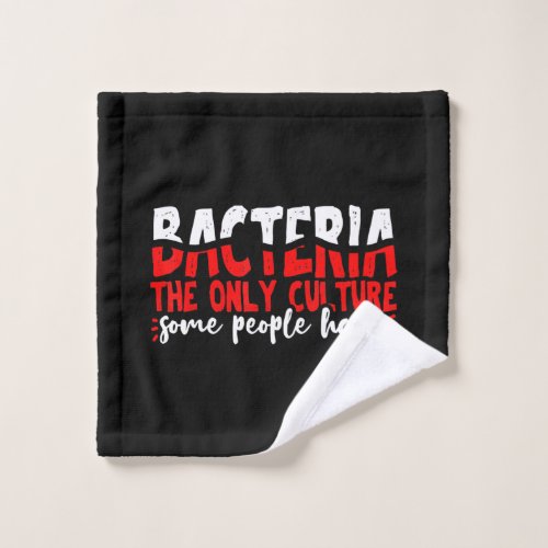 bacteria microbiology science wash cloth