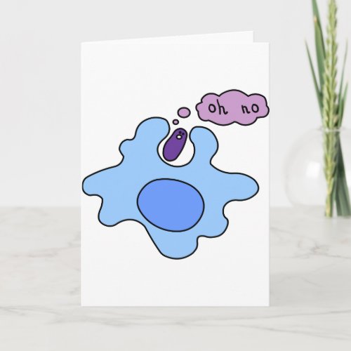 Bacteria Phagocytosis Card