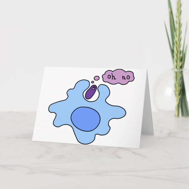 Bacteria Phagocytosis Card (Front)
