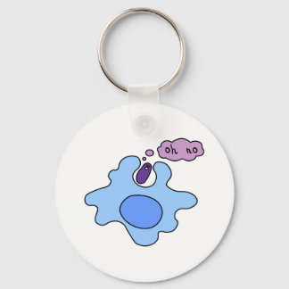 Bacteria Phagocytosis Keychain