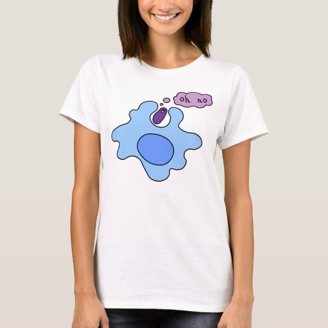 Bacteria phagocytosis tee (Front)