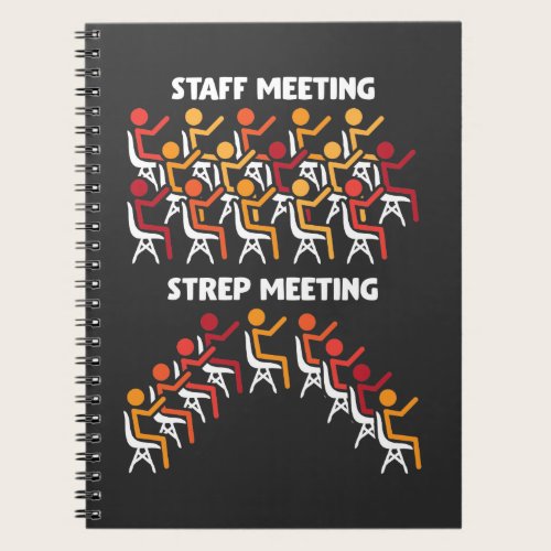 Bacteria Science Strep Meeting Microbiology Notebook