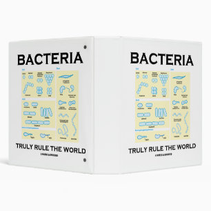 Bacteria Truly Rule The World Morphology 3 Ring Binder
