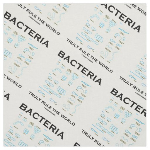 Bacteria Truly Rule The World Morphology Fabric