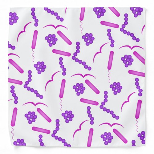 Bacteria Under The Microscope Bandana