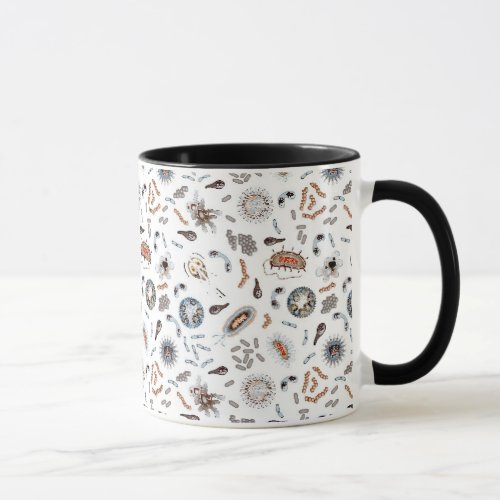 Bacteria  Virus Pattern Mug