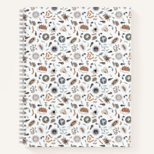 Bacteria & Virus Pattern Notebook