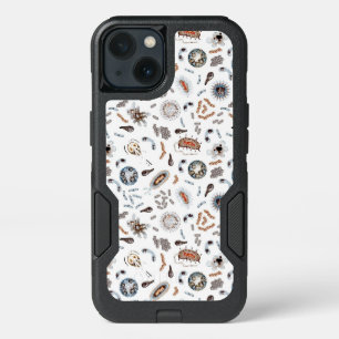 Bacteria & Virus Pattern iPhone 13 Case