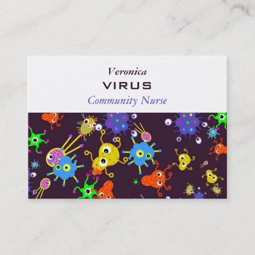 Bacteria Wallpaper Business Card