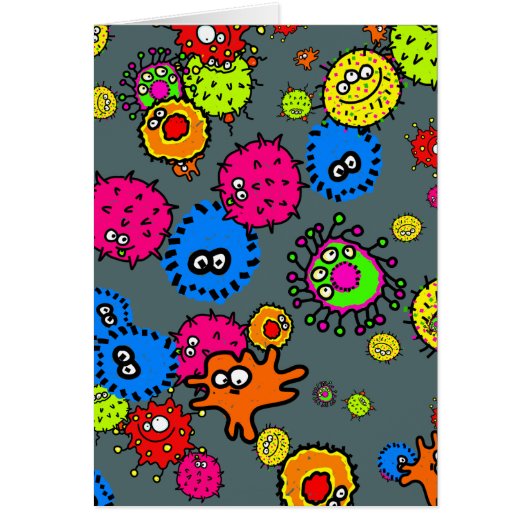 Bacteria Wallpaper Cards (Front)