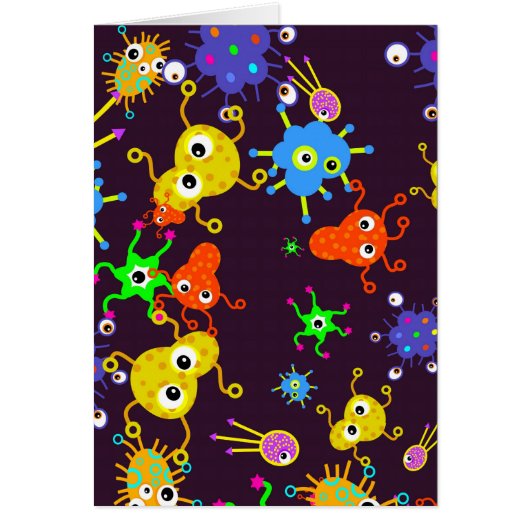 Bacteria Wallpaper Cards (Front)