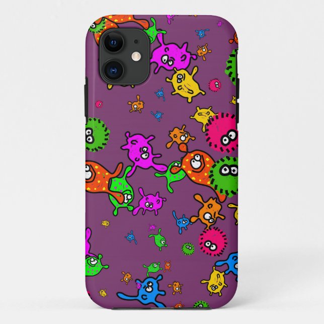 Bacteria Wallpaper Case-Mate iPhone Case (Back)
