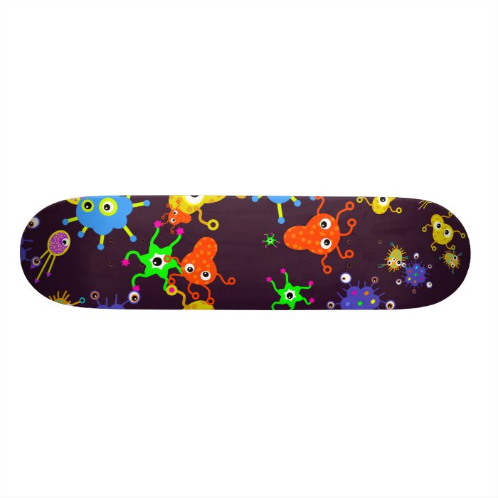 Bacteria Wallpaper Skate Boards