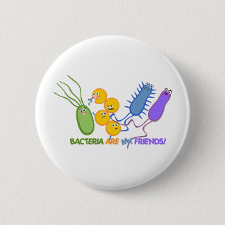 Bacterial Friends Button