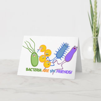Bacterial Friends Card