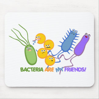 Bacterial Friends Mouse Pad
