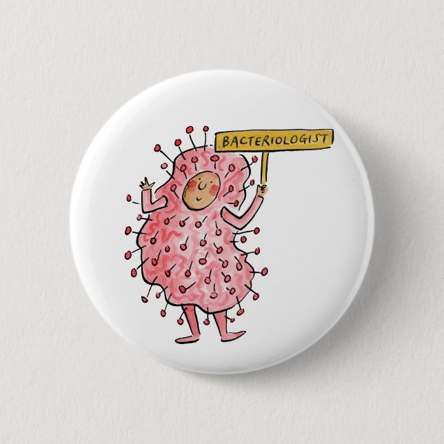 Bacteriologist Button (Front)