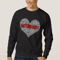 Bacteriologist Heart Shape Word Cloud