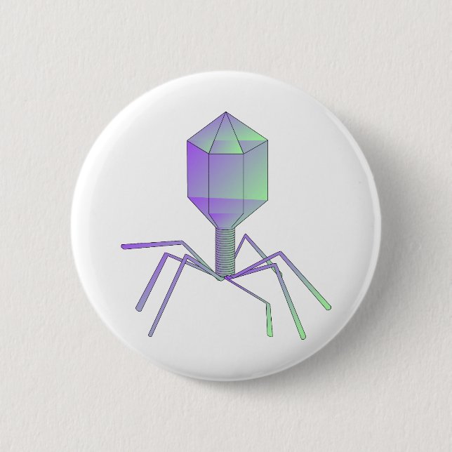 Bacteriophage Button (Front)