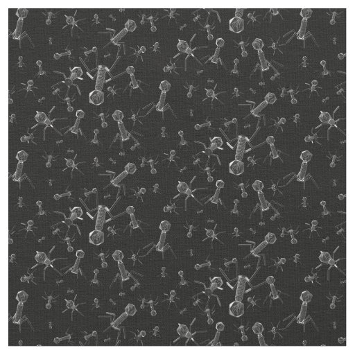 Bacteriophage - BW Fabric