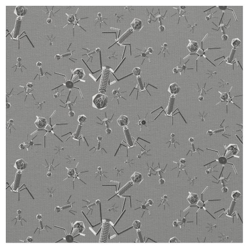 Bacteriophage Gray Fabric