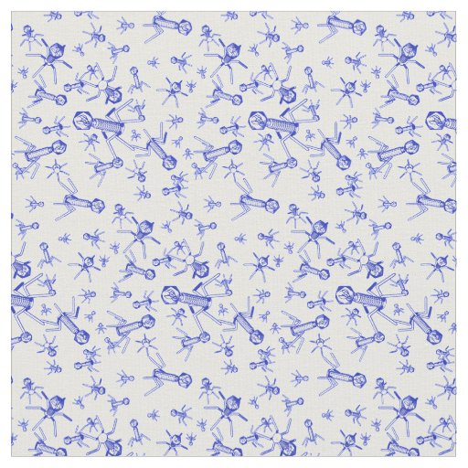 Bacteriophage - Porcelain Fabric